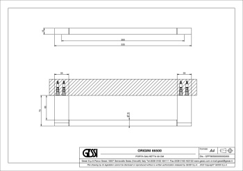 Полотенцедержатель Gessi Origini 66500.707 Black Metal Brushed PVD