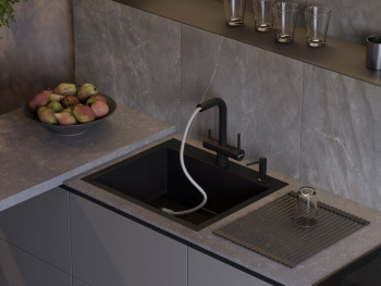 Мойка кухонная Omoikiri Akisame 59-IN нержавеющая сталь 4973055