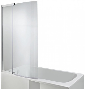 Шторка для ванны 95x150 Jacob Delafon Bain-Douche Malice E6D069-GA