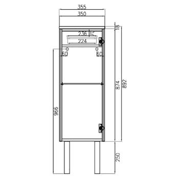 Шкаф навесной Villeroy&Boch 2DAY2 A99700E4 левосторонний, белый глянец