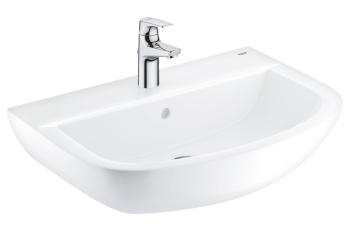 Набор для ванной Grohe Bau Ceramic 39472000 раковина, смеситель и сифон, хром