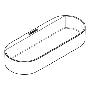 Корзина для хранения hansgrohe WallStoris 27913700, матовый белый