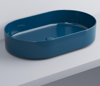 Раковина накладная Cielo Shui Comfort SHCOLAO60 OL 60 см синий