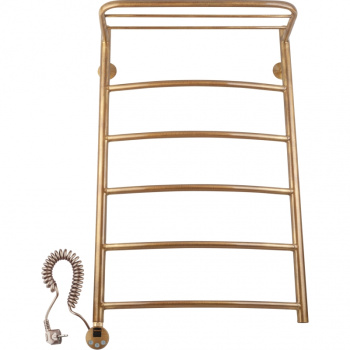 Полотенцесушитель электрический Secado Милан 4 4603777478940 80x53 правый бронза