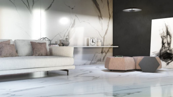 Керамогранит Neodom Titanium Statuario Amaze Polished 120x280 см N80002