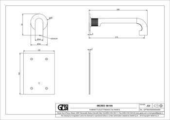 Смеситель для раковины Gessi Inciso 58105.031 хром