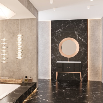 Керамогранит Neodom Marble Nero Creta Polished 60x120 см CV20202