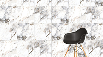 Керамогранит Vitra Marble-X Бреча Капрайа Белый 60x60 см K949761LPR01VTE0