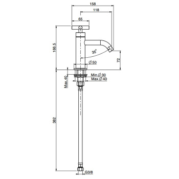 Кран для раковины Fima Carlo Frattini Collettivit F5308CR хром