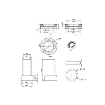Сифон Burlington C29