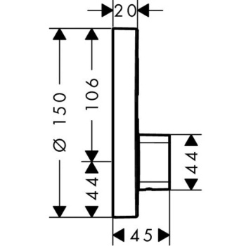 Смеситель для душа Hansgrohe 15747000S