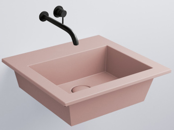 Раковина подвесная Cielo Era ERLA48SF CP 48 см розовый