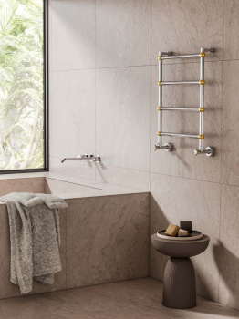 Полотенцесушитель водяной Margaroli Sole 4442TS4604OB 72x52.5 бронза