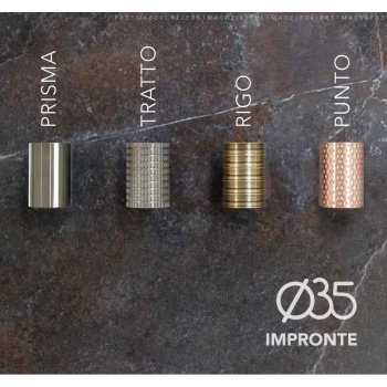 Смеситель для биде Ritmonio Diametro35 Impronte хром PR51BU101CRL