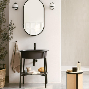 Раковина встраиваемая Cielo I Catini Catino Oval CALAOF CM 70 см серый