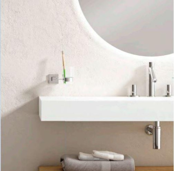 Стаканчик для зубных щёток Nofer BARCELONA глянцевый 16913.B