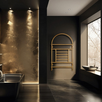 Полотенцесушитель электрический Secado Рим 4603777478988 100х63 правый бронза