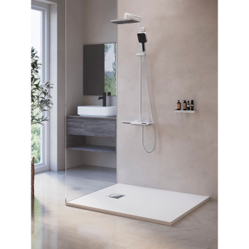 Душевой поддон прямоугольный RGW Stone Tray ST-W белый 1000x1200 мм 16152012-00