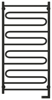 Полотенцесушитель электрический Сунержа Элегия 2.0 1200х600 МЭМ правый 31-5219-1260 матовый черный