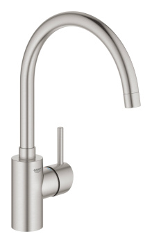 Смеситель однорычажный для мойки, GROHE Concetto, суперсталь 32661DC3