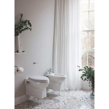 Подвесной унитаз Burlington P10 белый