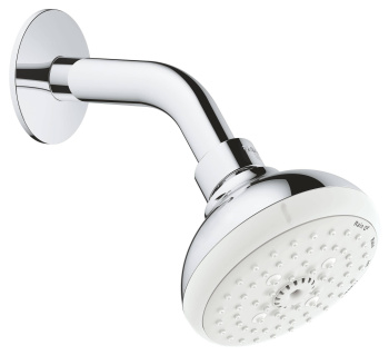 Комплект верхнего душа GROHE Tempesta New IV с кронштейном, 9,5 л/мин, хром 27870001