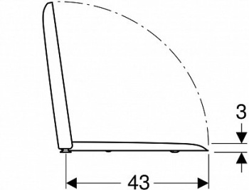 Сиденье для унитаза Geberit iCon 500.837.01.1 белое