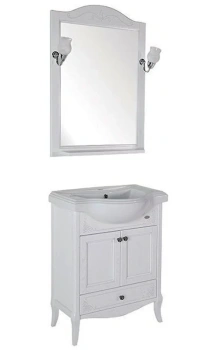 Комплект мебели для ванной ASB-Woodline Салерно 65см 969501