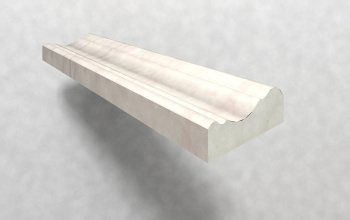 Мрамор Marmocer Moldings 02 Молдинг Diana White PJG-YXXT002-AEBS 8x120 см PJG-YXXT002-AEBS