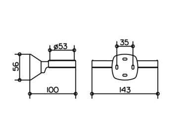 Держатель двойной Keuco City.2 2751010000