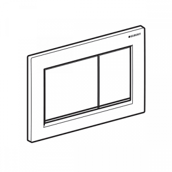 Клавиша смыва Geberit Omega 30 115.080.JQ.1, глянцевый хром
