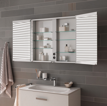 Шкаф зеркальный с подсветкой Keuco Royal Match 80 12802171301