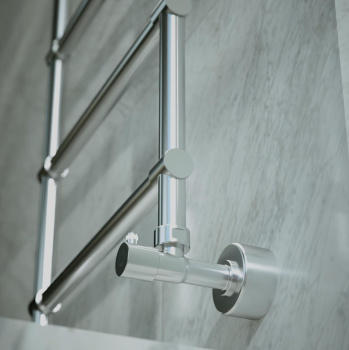 Полотенцесушитель водяной Margaroli Sole 4424703BG 54x54 золото