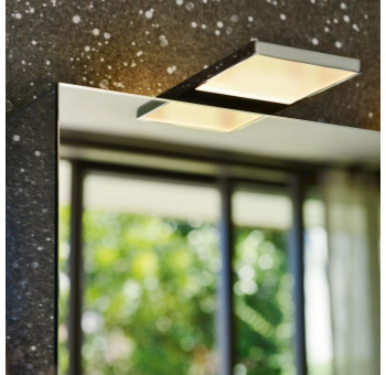 Шкаф зеркальный с двойной подсветкой Keuco Royal 80 14403171301 хром