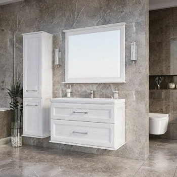 Комплект мебели для ванной ASB-Woodline Венеция 100см 1195601