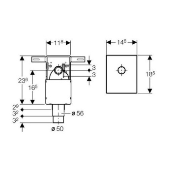 Сифон Geberit 151.120.21.1 хром