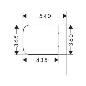 Унитаз подвесной Hansgrohe CreekTide Q HGSET001 белый