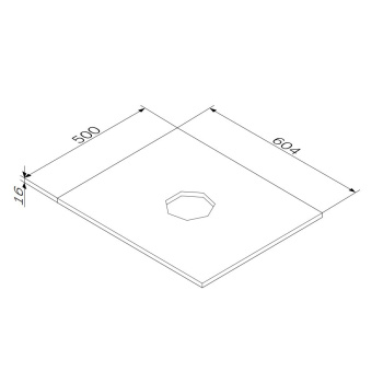 Столешница AM.PM Func 60 M8FST0600WM