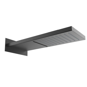 Bossini Manhattan Верхний душ 50х20см., настенный, 2 режима: дождь и каскад, цвет: черный матовый I0
