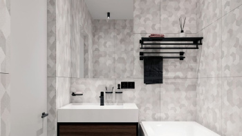 Керамогранит Dako Chevron Серый 60x60 см E-5017/MR/600x600