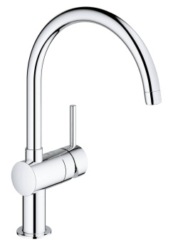Смеситель для кухни GROHE Minta с C-изливом, хром 32917000