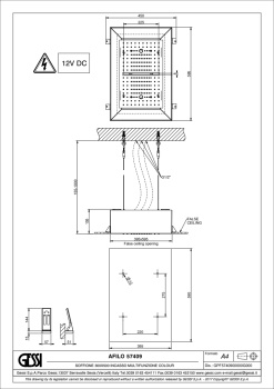 Встраиваемая душевая система Gessi Afilo 57409.279 Matte White