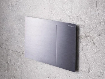 Cмывная клавиша Geberit Sigma 70 115.625.FW.1 нержавеющая сталь, для смывного бачка Sigma 8