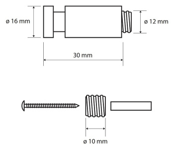 Крючок Bemeta Dark 104506090
