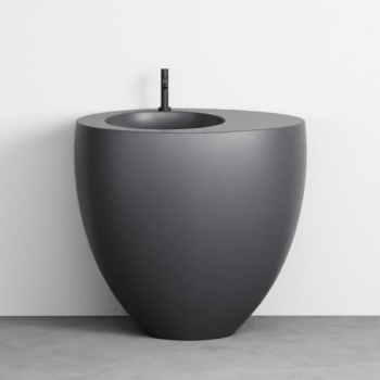 Раковина напольная Cielo Le Giare LGFREE LV 88 см черный