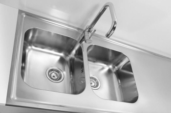 Кухонная мойка Alveus Classic Pro 110 1132129, в комплекте с сифоном