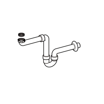 Сифон Geberit 151.107.11.1 белый