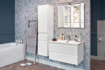 Jacob Delafon Madeleine Шкаф-пенал 35 см правый, матовый белый