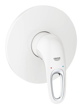 Внешняя часть смесителя для душа GROHE Eurostyle 2015 Solid, белая луна 24048LS3