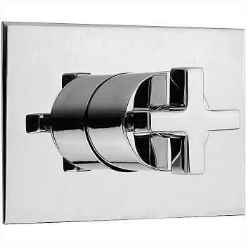 Комплект переключатель на 3 положения Cisal Barcelona BA00027021 хром